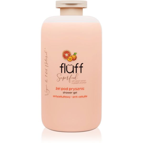 Fluff Fluff Superfood душ гел Peach & Grapefruit 500 мл.