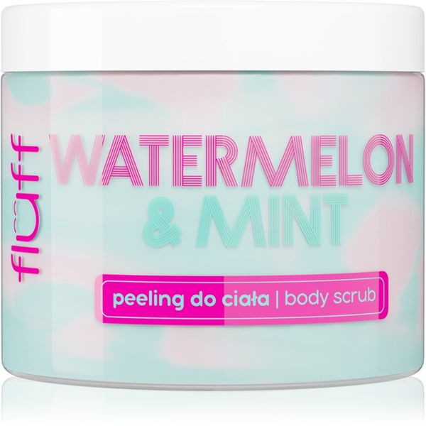 Fluff Fluff Watermelon & Mint пилинг за тяло 160 мл.