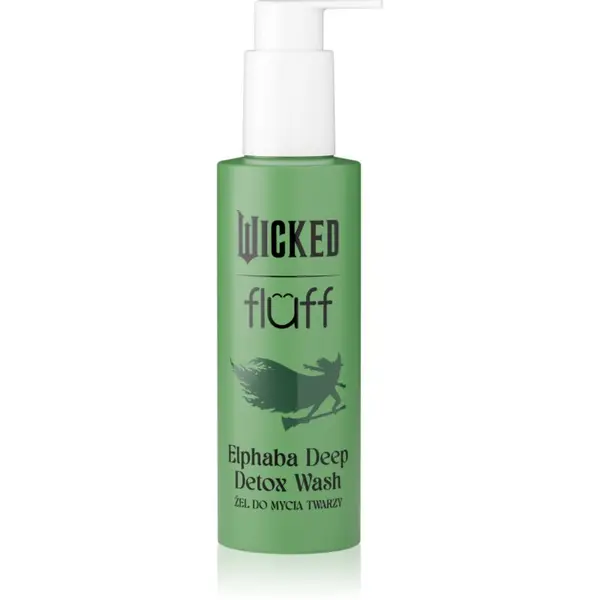 Fluff Fluff Wicked Elphaba Deep Detox Wash почистващ гел за лице 150 мл.
