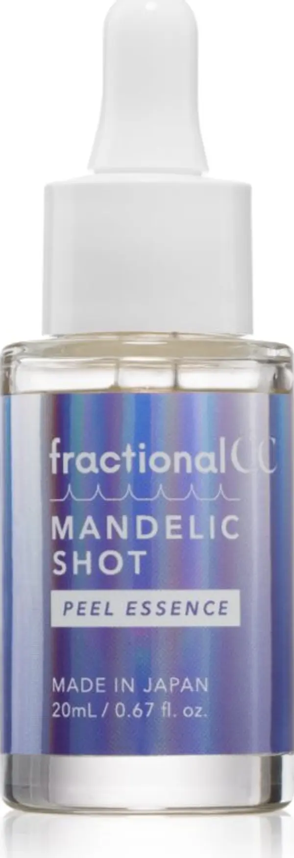 fractional CC fractional CC Mandelic Shot Peel Essence ексфолираща есенция за освежаване и изглаждане на кожата 20 мл.
