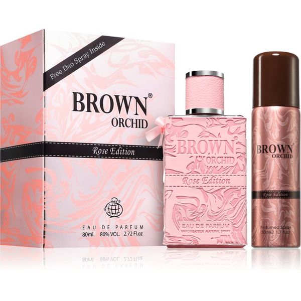 Fragrance World Fragrance World Brown Orchid подаръчен комплект за жени 1 бр.