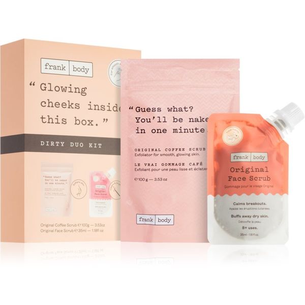 Frank Body Frank Body Dirty Duo комплект (за тяло и лице)