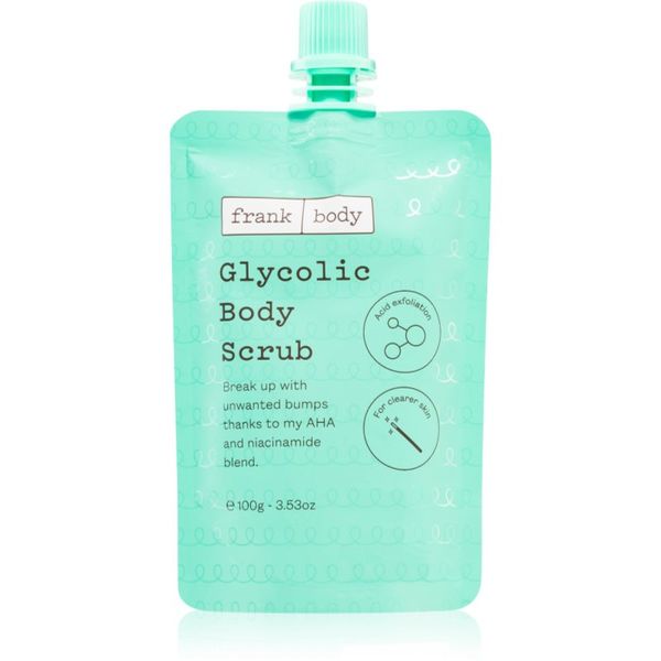 Frank Body Frank Body Glycolic пилинг за тяло s AHA 100 гр.