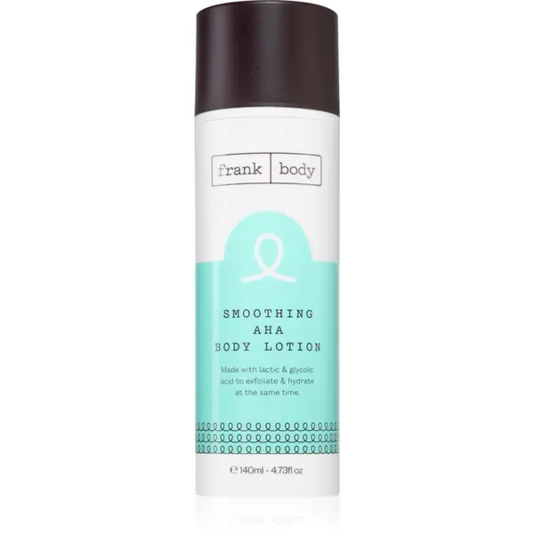 Frank Body Frank Body Smoothing AHA нежно ексфолиращо мляко s AHA 140 мл.