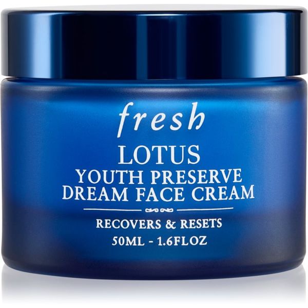 fresh fresh Lotus Youth Preserve Dream Cream нощен крем против всички признаци на стареене 50 мл.