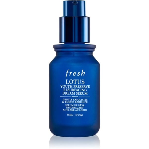 fresh fresh Lotus Youth Preserve Resurfacing Dream Serum нощен серум анти стареене 30 мл.