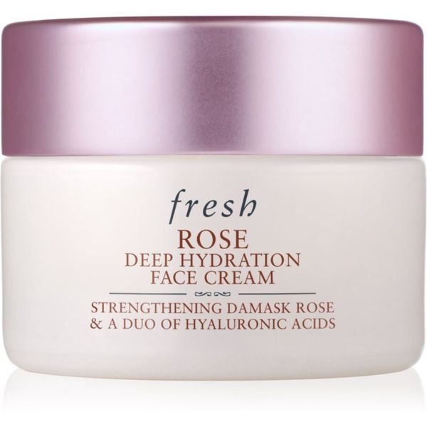 fresh fresh Rose Deep Hydration Face Cream хидратиращ крем за лице с хиалуронова киселина 15 мл.