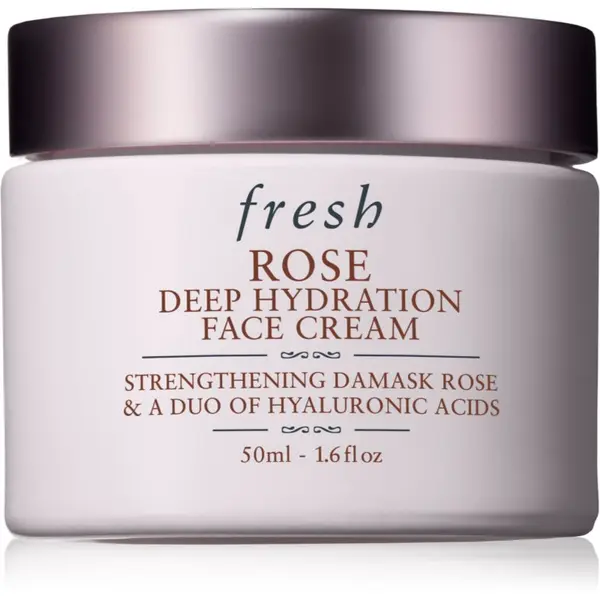 fresh fresh Rose Deep Hydration Face Cream хидратиращ крем за лице с хиалуронова киселина 50 мл.