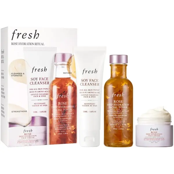 fresh fresh Rose Hydration Ritual комплект за грижа за лице