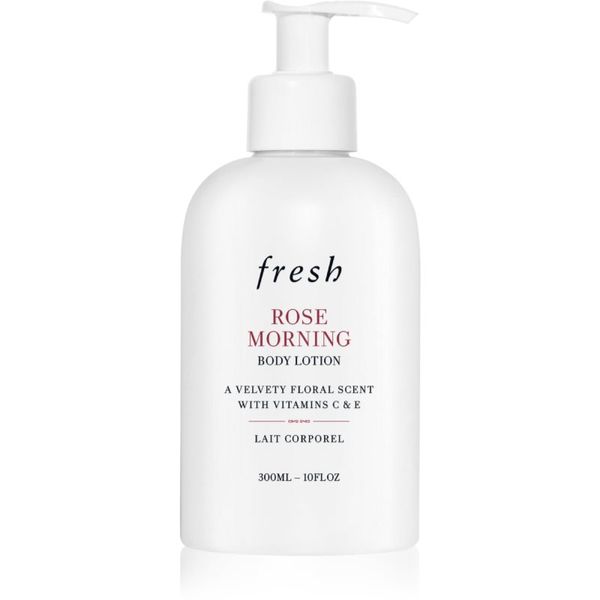 fresh fresh Rose Morning Body Lotion тоалетно мляко за тяло 300 мл.