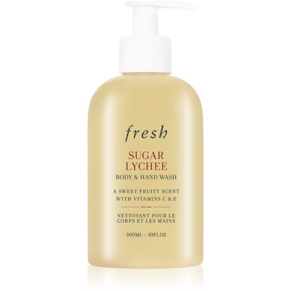 fresh fresh Sugar Lychee Body & Hand Wash душ гел 300 мл.