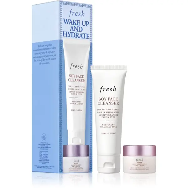 fresh fresh Wake Up & Hydrate комплект за грижа за лицето