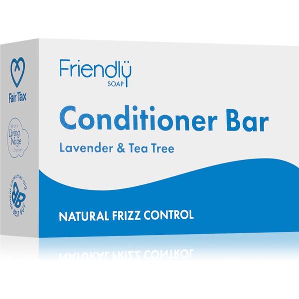 Friendly Soap Friendly Soap Conditioner Bar Lavender & Tea Tree природен балсам За коса 95 гр.