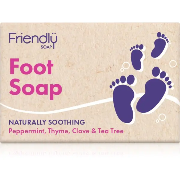 Friendly Soap Friendly Soap Foot Soap естествен твърд сапун за крака 95 гр.
