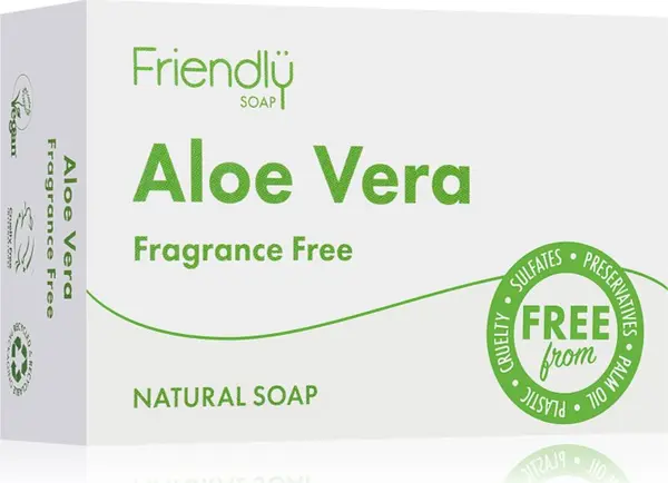 Friendly Soap Friendly Soap Natural Soap Aloe Vera натурален сапун 95 гр.