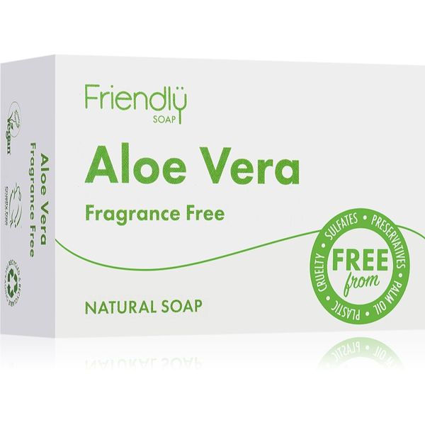 Friendly Soap Friendly Soap Natural Soap Aloe Vera натурален сапун 95 гр.