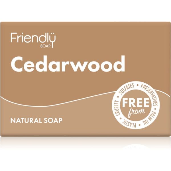 Friendly Soap Friendly Soap Natural Soap Cedarwood натурален сапун 95 гр.