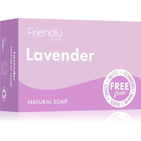 Friendly Soap Friendly Soap Natural Soap Lavender натурален сапун 95 гр.