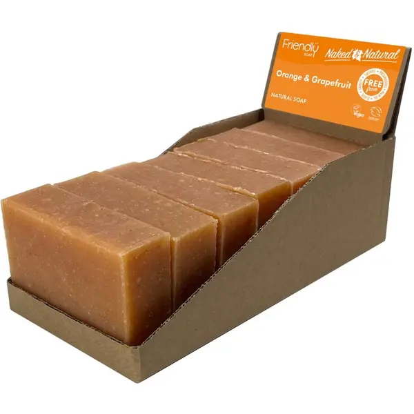 Friendly Soap Friendly Soap Natural Soap Orange & Grapefruit натурален сапун 7x95 гр.