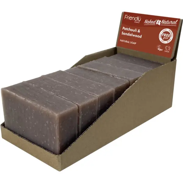 Friendly Soap Friendly Soap Natural Soap Patchouli & Sandalwood натурален сапун 7x95 гр.