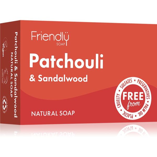 Friendly Soap Friendly Soap Natural Soap Patchouli & Sandalwood натурален сапун 95 гр.