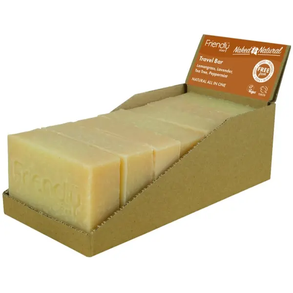 Friendly Soap Friendly Soap Travel Soap Hair & Body натурален сапун за тяло и коса 7x95 гр.