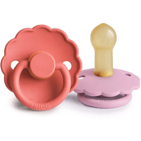 FRIGG FRIGG Daisy Size 2:6-18 months биберон Poppy/Lupine 2 бр.