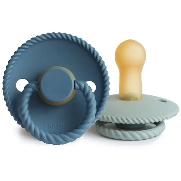 FRIGG FRIGG Round Latex Ocean View/Sage биберон Size 2 2 бр.
