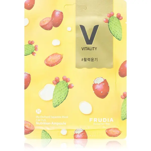 Frudia Frudia My Orchard Cactus платнена маска с ревитализиращ ефект 20 мл.