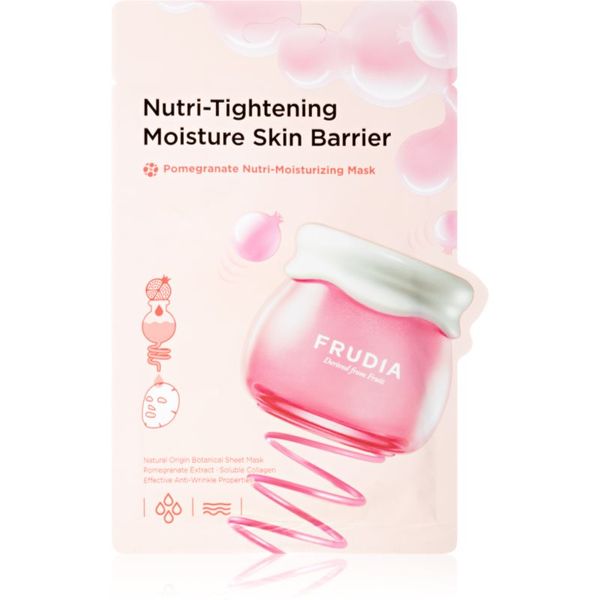 Frudia Frudia Pomegranate изгаждаща платнена маска увеличаващ еластичността на кожата 20 мл.