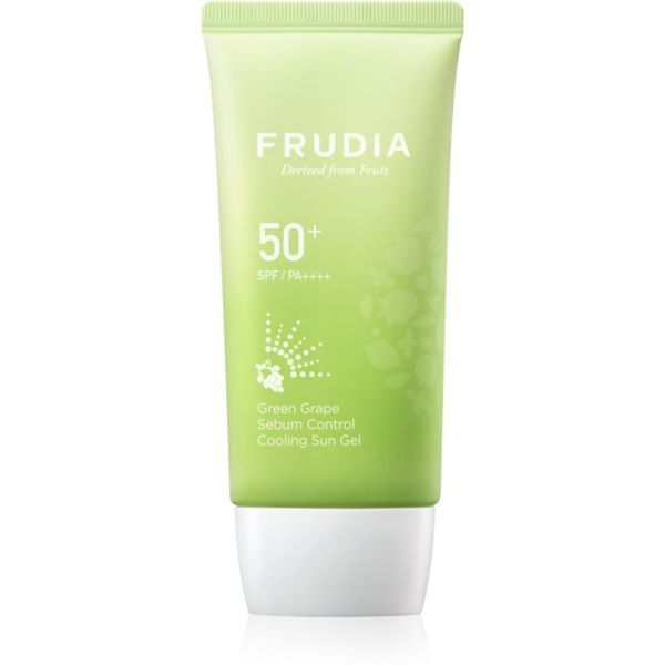 Frudia Frudia Sun Green Grape Sebum Control слънцезащитен хидратиращ гел за смесена и мазна кожа SPF 50+ 50 гр.