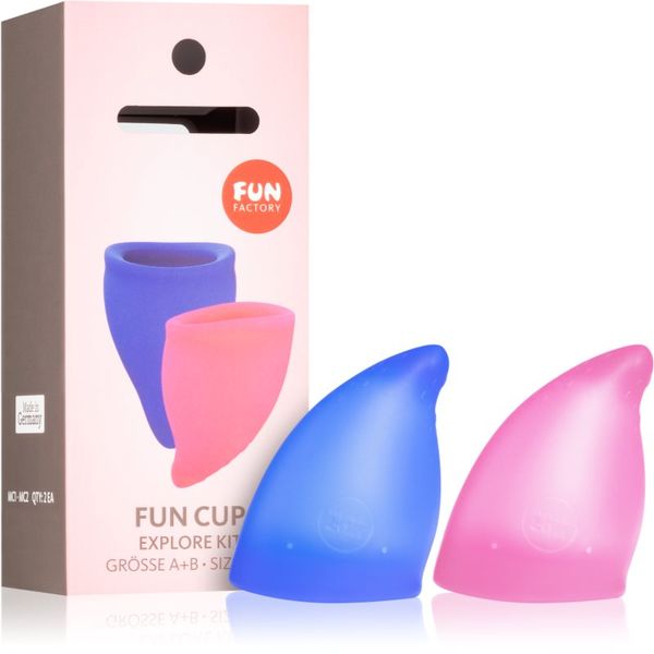 Fun Factory Fun Factory Fun Cup A + B менструална чаша 2 бр.