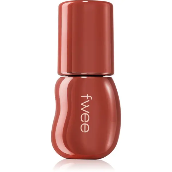 fwee fwee 3D Voluming Gloss хидратиращ блясък за устни за увеличаване на обема цвят B06 Scotch 70% 5.3 гр.