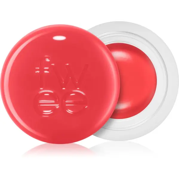 fwee fwee Lip&Cheek Blurry Pudding Pot тониращ балсам за устни и скули цвят RD01 D-Day (Reddish Moment) 5 гр.