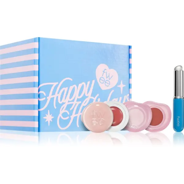 fwee fwee Lip&Cheek Set подаръчен комплект за устни и скули