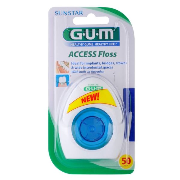 G.U.M G.U.M Access Floss дентален концец за брекети и импланти 50 бр.