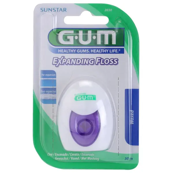 G.U.M G.U.M Expanding Floss конец за зъби 30 м