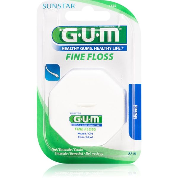 G.U.M G.U.M Fine Floss восъчен конец за зъби 55 м