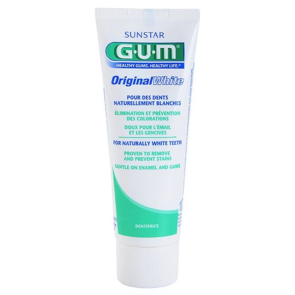 G.U.M G.U.M Original White избелваща паста за зъби 75 мл.