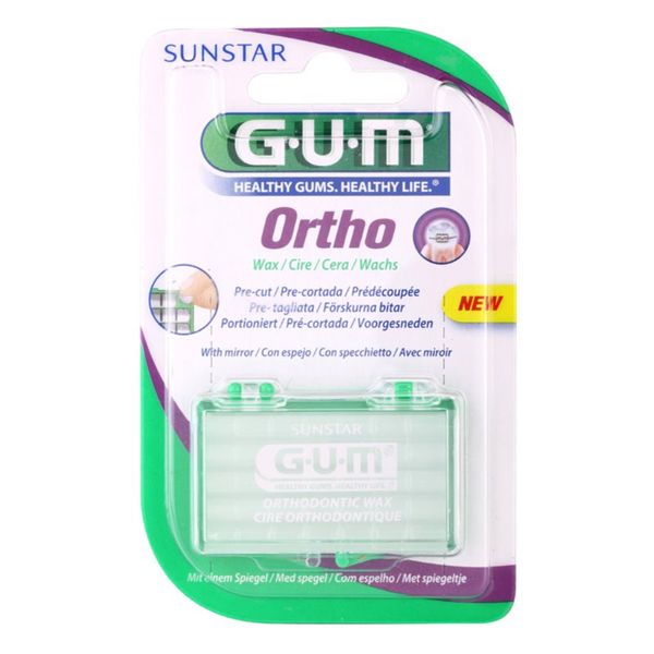 G.U.M G.U.M Ortho восък за ортодонтски апарати 35 бр.