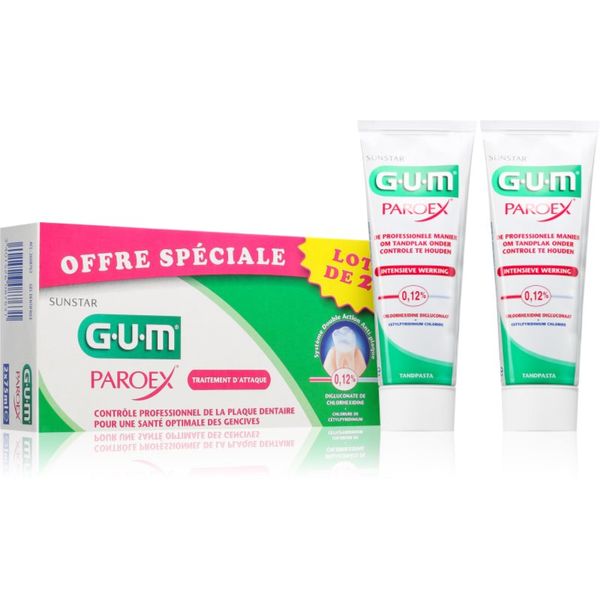 G.U.M G.U.M Paroex Toothpaste паста за зъби 75 ml 2 бр.