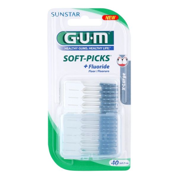 G.U.M G.U.M Soft-Picks +Fluoride клечки за зъби X-Large 40 бр.
