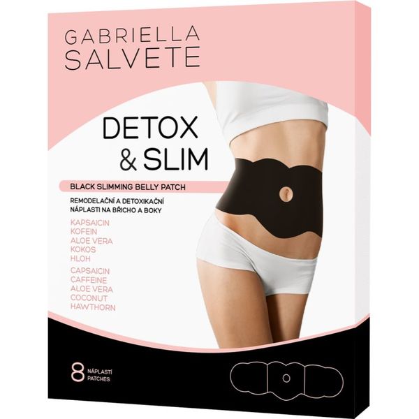 Gabriella Salvete Gabriella Salvete Belly Patch Detox Slimming ремоделираща лепенка за корем и хълбоци 8 бр.