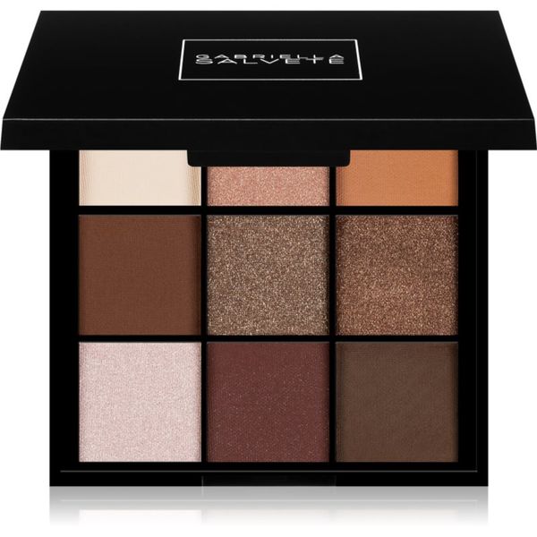 Gabriella Salvete Gabriella Salvete Eyeshadow 9 Shades Palette палитра от сенки за очи цвят Diamante Bronze 9 гр.