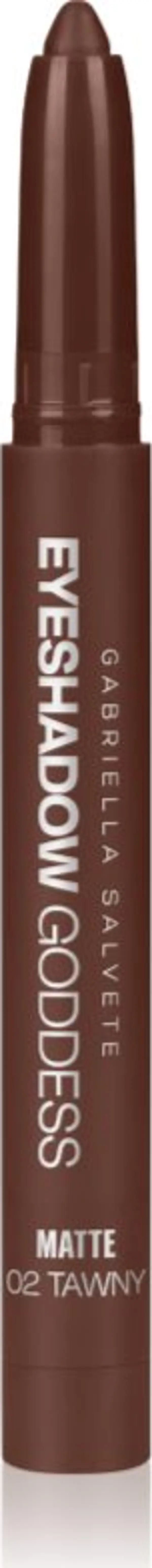 Gabriella Salvete Gabriella Salvete Eyeshadow Goddess кремави сенки са очи с молив цвят Matte 02 Tawny 1.3 гр.