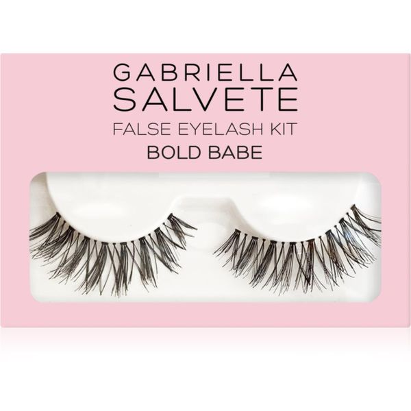 Gabriella Salvete Gabriella Salvete False Eyelash Kit Bold Babe изкуствени мигли с лепило 1 бр.