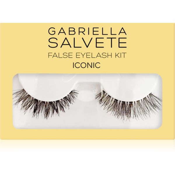 Gabriella Salvete Gabriella Salvete False Eyelash Kit Iconic изкуствени мигли с лепило 1 бр.