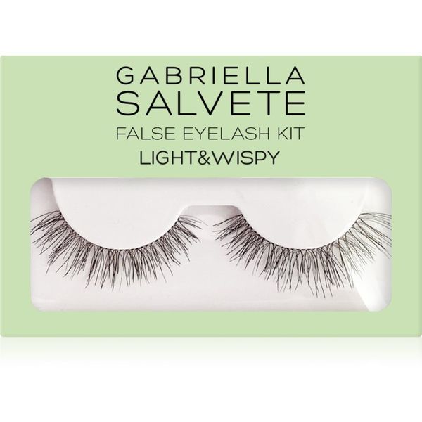 Gabriella Salvete Gabriella Salvete False Eyelash Kit Light & Wispy изкуствени мигли с лепило 1 бр.