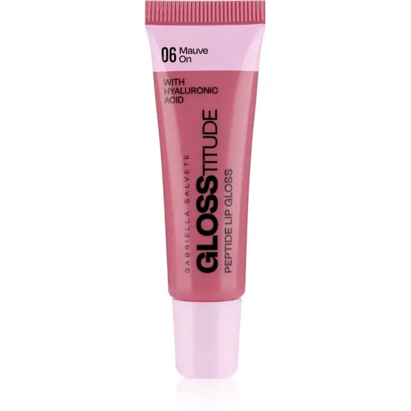 Gabriella Salvete Gabriella Salvete Glosstitude Peptide Lip Gloss хидратиращ блясък за устни цвят 06 Mauve On 10 мл.