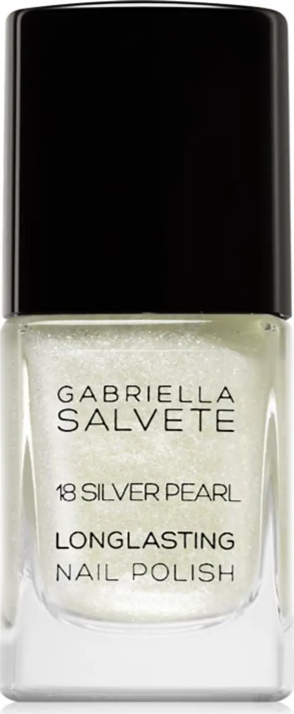 Gabriella Salvete Gabriella Salvete Longlasting Enamel дълготраен лак за нокти перлен блясък цвят 18 Silver Pearl 11 мл.